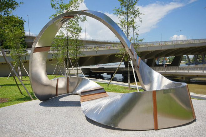 抽象景觀藝術小品 自然與人文的現(xiàn)代融合